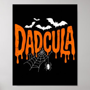 Poster Traje engraçado de Dia das Bruxas Daula para Pai S