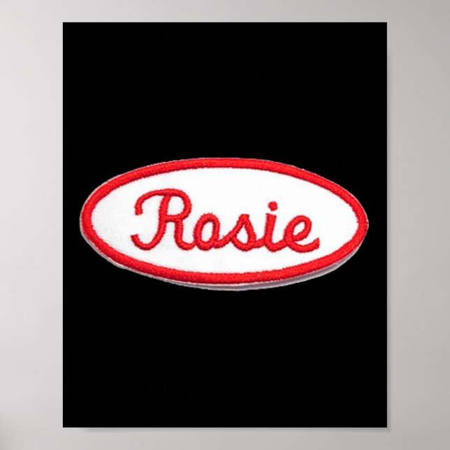 Poster Traje Feminista da Rosie the Riveter Divertido e F (Frente)