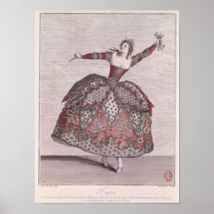 Poster Traje o design uma fúria 'em Hipólito e em Arici