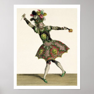 Poster Traje para um demónio em "Armide", em "psique" e