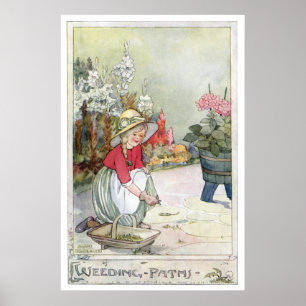 Poster Trajetos da remoção de ervas daninhas por Anne