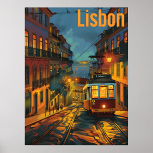 Poster Trama de Lisboa à Noite