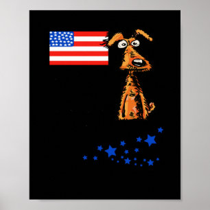 Poster Tramp Harris Debate Pets Engraçados