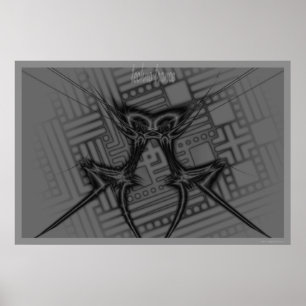 Pôster trance do techno