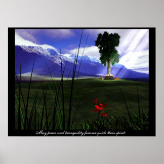 Poster Tranquilidade 2