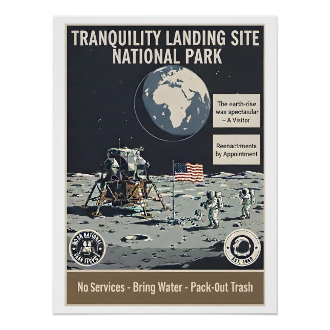 Pôster Tranquility Base Park - Poster (Frente)