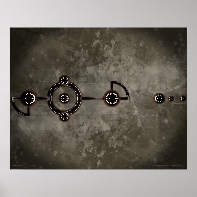 Poster Transcendência Pluridimensional (Frente)