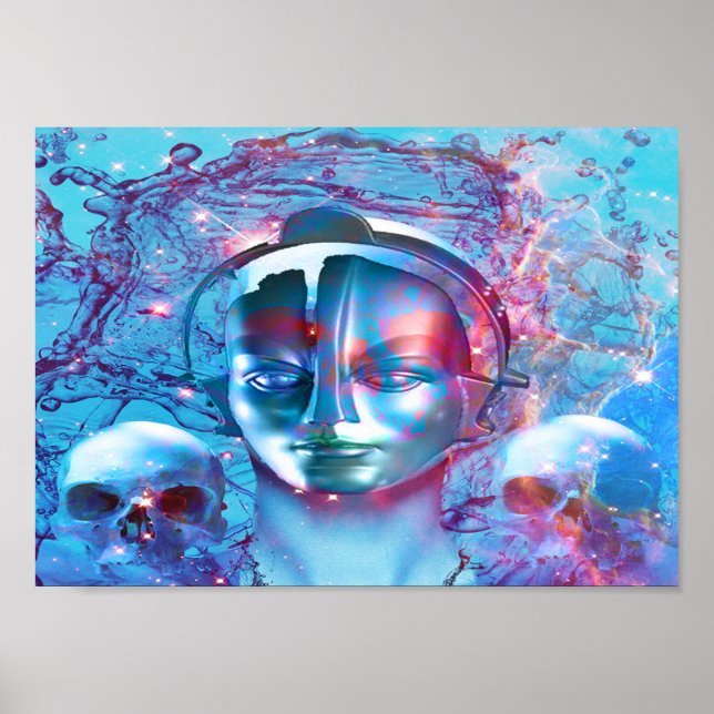 Poster Transcendência Robot (Frente)