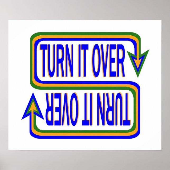 Poster Transforme-O Em Uma Citação De Dizer Inspiradora (Frente)