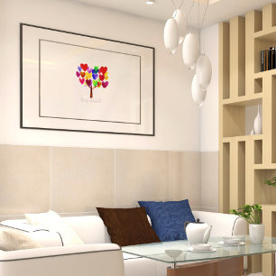 Poster Transforme o Trabalho de arte do seu filho ou o de