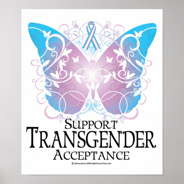 Poster Transgender Butterfly (Frente)