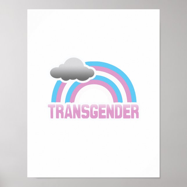 POSTER TRANSGENDER RAINBOW (Frente)