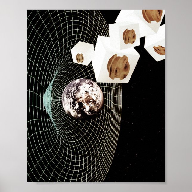 Poster Transição para outra dimensão (Frente)