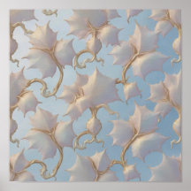 Translucent Iridescent Ivory Fabric Pattern