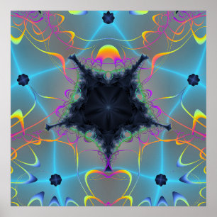 Pôster "Transmutar Dor com Pensamentos do Amor"