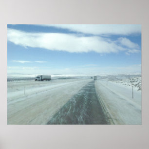 Pôster Transportando 80 de um estado a outro Wyoming EUA