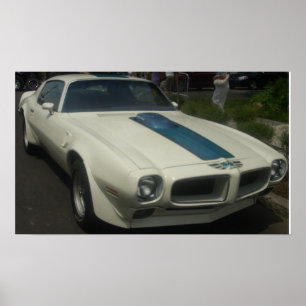 Poster Transporte 1971 de Pontiac Am Hardtop