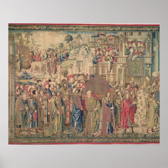 Pôster Transporte da Arca do Convênio, Tapestr (Frente)