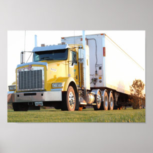 Pôster Transporte por caminhão de Kenworth