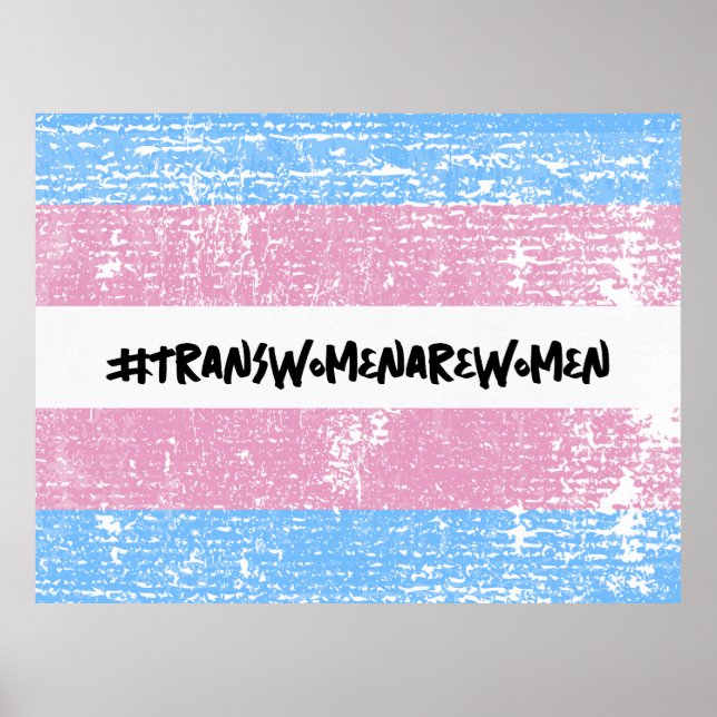 POSTER #TRANSWOMENAREWOMEN (Frente)