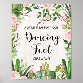 Poster Trate para Dançarino Fiesta Calçados de Casamento