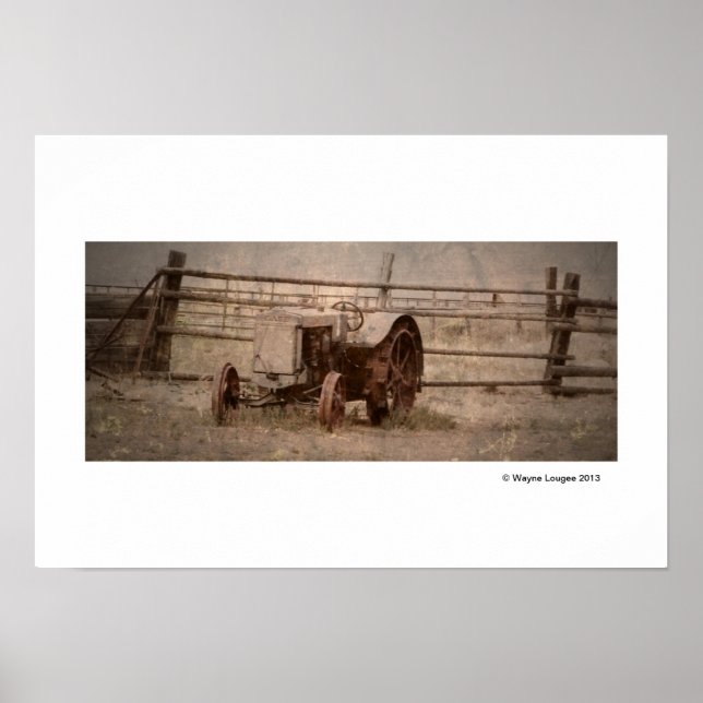 Pôster Trator (Frente)