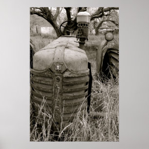 Poster Trator de fazenda de Oliver