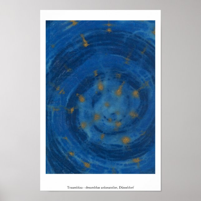Pôster Traumblau - sonho (Frente)