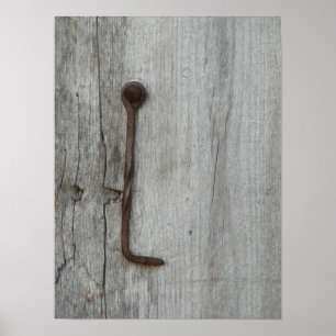 Pôster Trava do velho celeiro