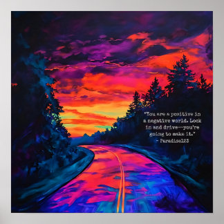 Poster travar e conduzir