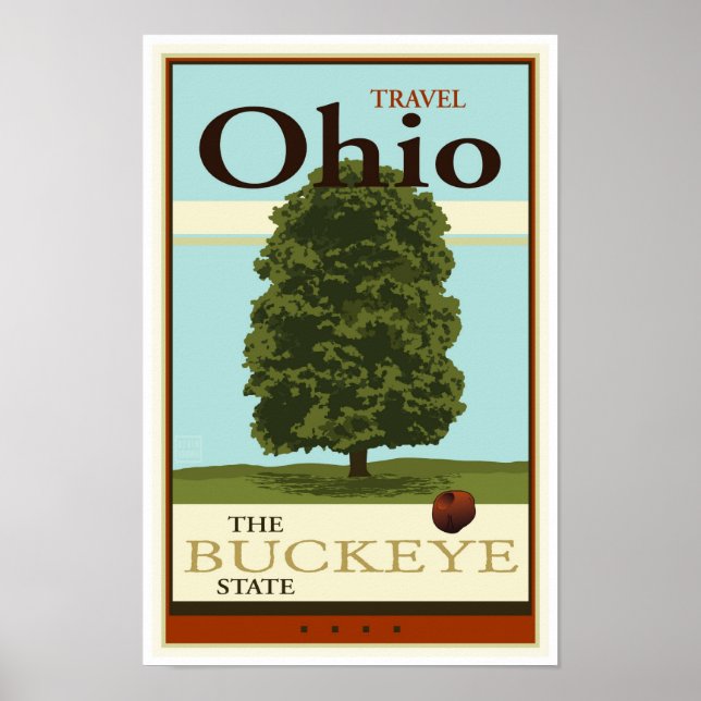 Poster Travel Ohio (Frente)