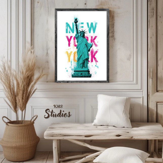 Pôster Travel Poster | New York USA  Wallart | Home Deco (Criador carregado)