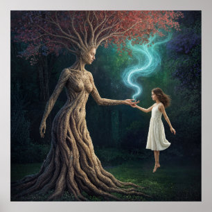Poster "Travessia da Floresta de Eirene" – Uma Realidade