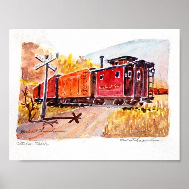 Poster travessia ferroviária (Frente)