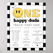 TRAVIS Happy Duo Primeiro Aniversário Milestone
