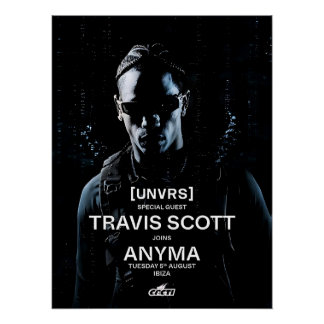 Pôster Travis Scott - Anyma - [UNVRS] Poster
