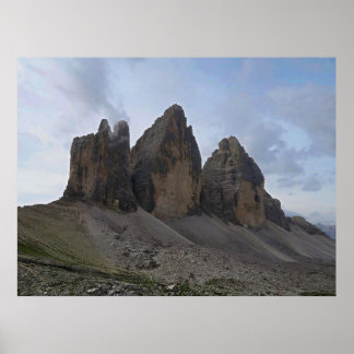 Poster Tre Cime di Lavaredo