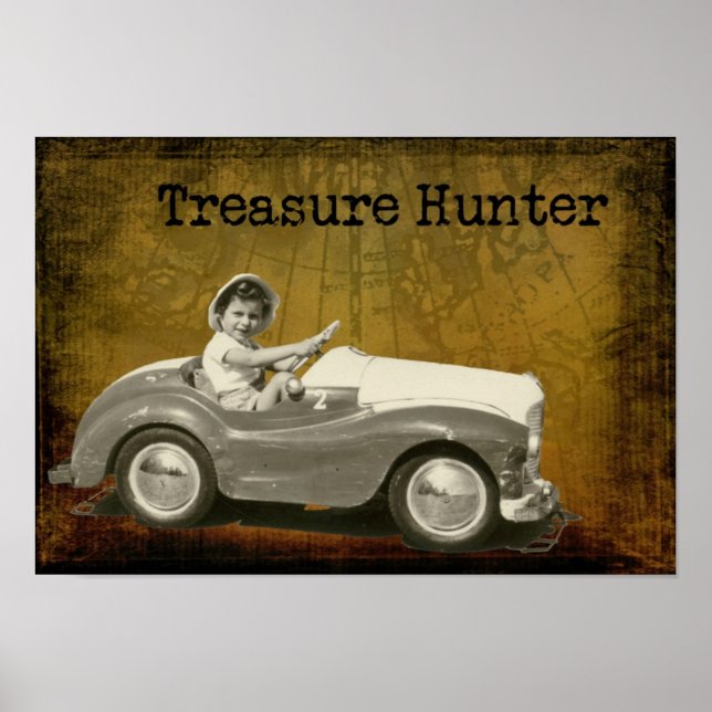 Poster Treasure Hunter (Frente)