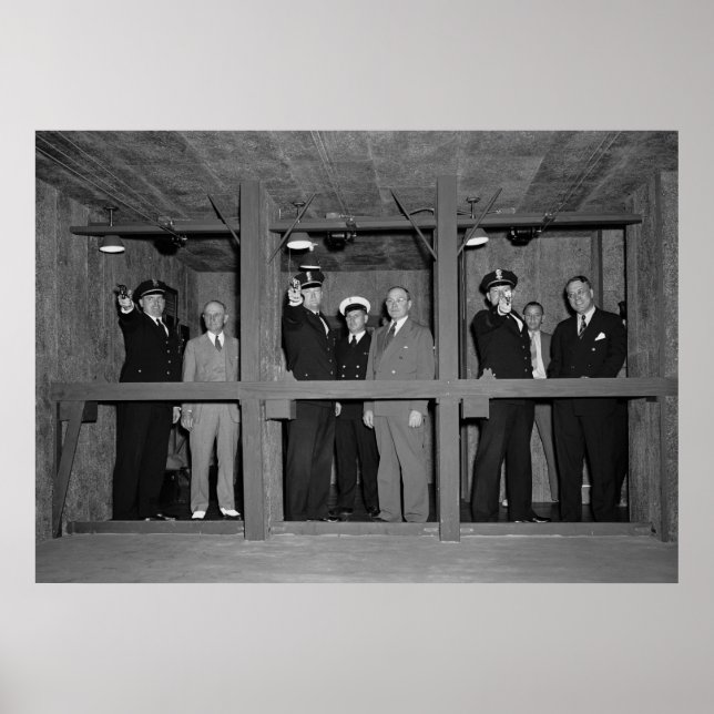 Poster Treasury Firing Range: 1940 (Frente)