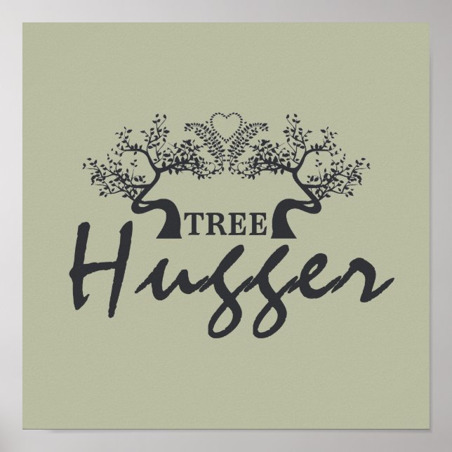 Poster Tree Hugger (Frente)