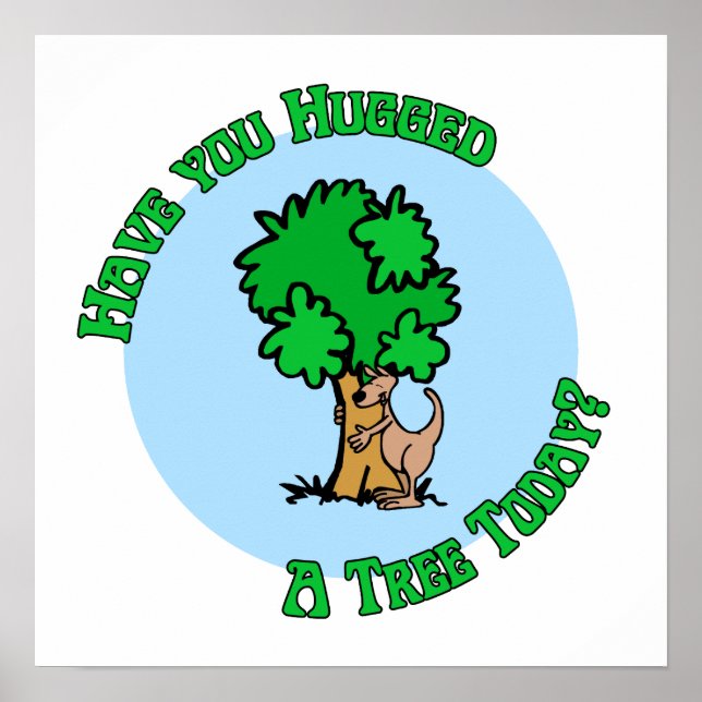 Poster Tree Hugger (Frente)