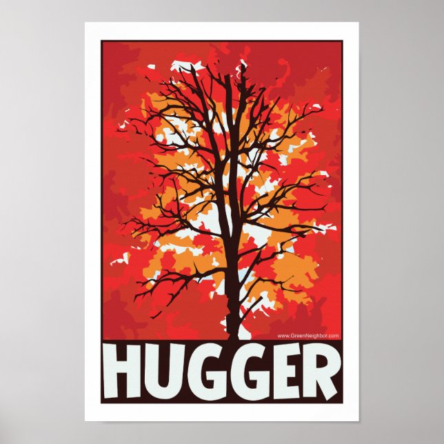 Poster Tree Hugger (Frente)