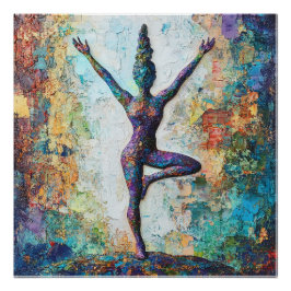 Pôster Tree Pose Glossy Poster