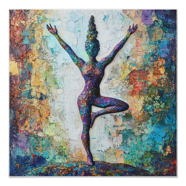 Pôster Tree Pose Glossy Poster (Frente)