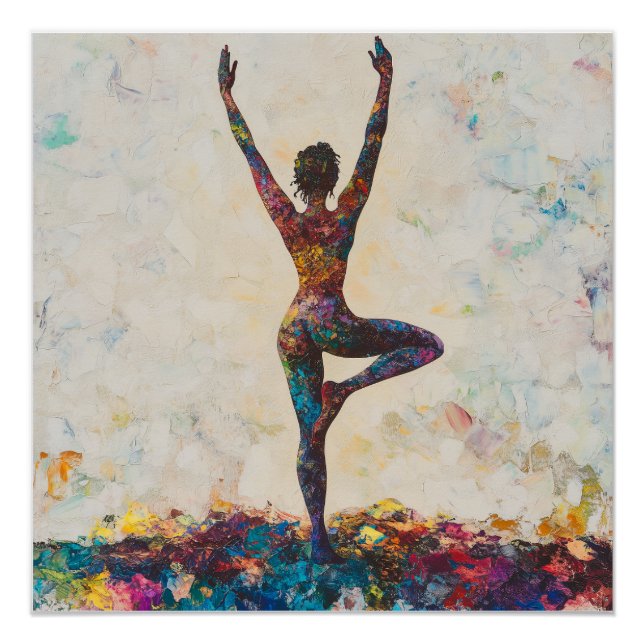 Pôster Tree Pose Glossy Poster (Frente)