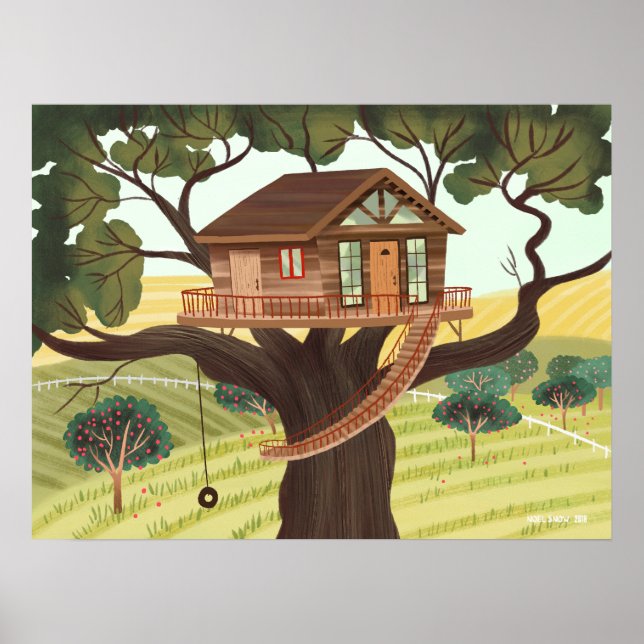 Poster Treehouse (Frente)