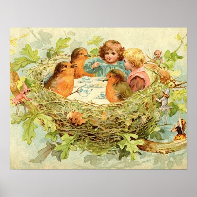 Pôster Treetop Tea Party (Frente)