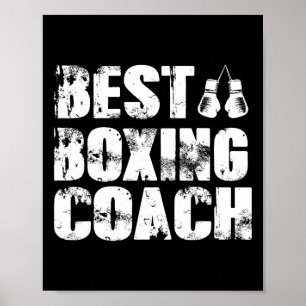 Poster Treinador de Boxe Kickboxing Kickboxer Lutador de