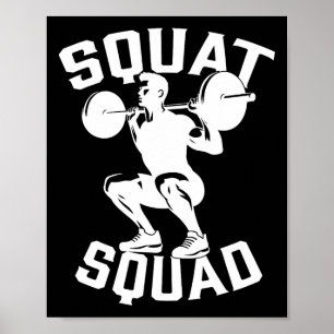 Poster Treinador de Parceiro de Workout ao Quadrado em Qu