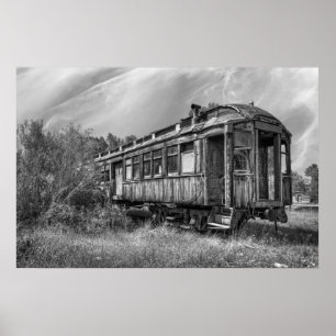 Pôster Treinador de Passageiros Abandonado
